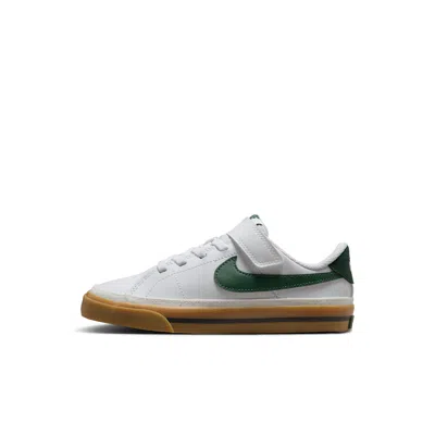 Nike Babies' Court Legacy Little Kids' Shoes In White