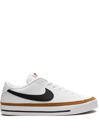 Nike Court Legacy Low-top Sneakers In Weiss