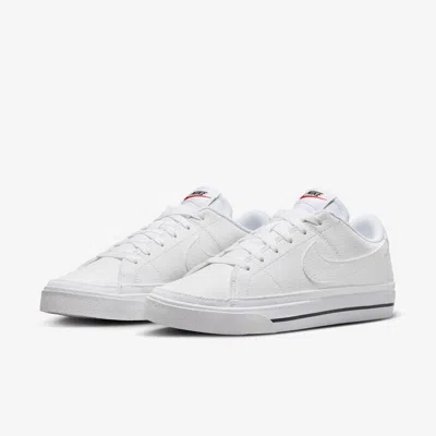 Nike Court Legacy Next Nature Dh3161-101 Sneakers Women's White Leather Lace Up