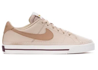 Pre-owned Nike Court Legacy Next Nature (women's) Sneakers In Sand Drift/bronzine/sail