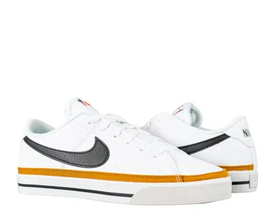 Nike Court Legacy Nn Men's Shoes Dh3162-100 White Black Desert Ochre