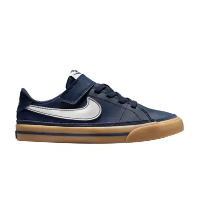 Pre-owned Nike Court Legacy Ps 'thunder Blue Gum' | Kid's Size 11