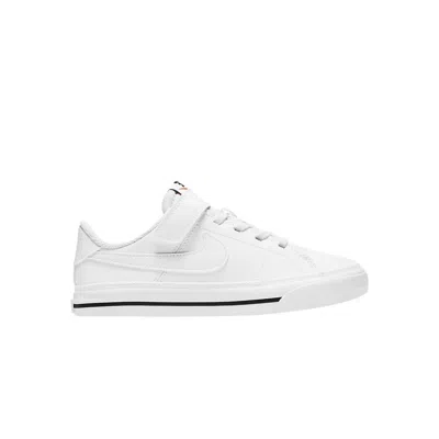 Pre-owned Nike Court Legacy Ps 'white' | Kid's Size 3