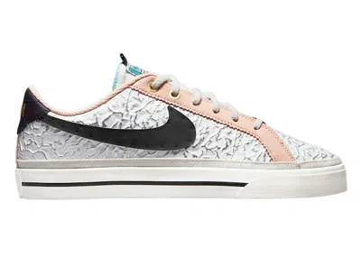 Pre-owned Nike Court Legacy Serena Williams Design Crew White (women's) Sneakers In Summit White/black/arctic Orang
