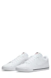 Nike Court Legacy Sneaker In White/white/black