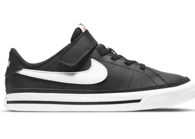 Pre-owned Nike Court Legacy Sneakers In Black/gum Light Brown/white In Multi