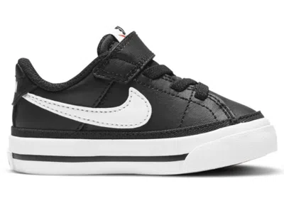 Pre-owned Nike Court Legacy Sneakers In Black/gum Light Brown/white In Multi