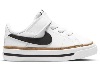 Pre-owned Nike Court Legacy Sneakers In White/desert Ochre/gum Light Brown In Multi