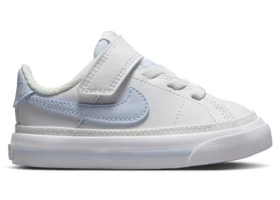 Pre-owned Nike Court Legacy Sneakers In White/sail/blue Tint