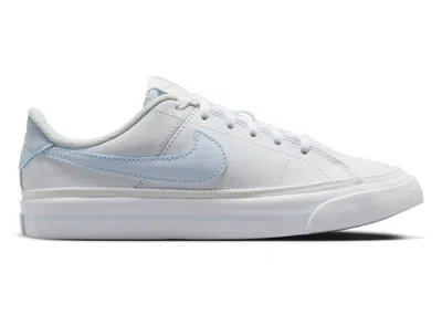 Pre-owned Nike Court Legacy Sneakers In White/sail/blue Tint