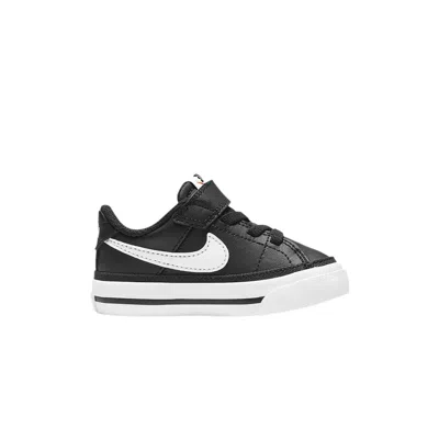 Pre-owned Nike Court Legacy Td 'black White' | Infant Size 4