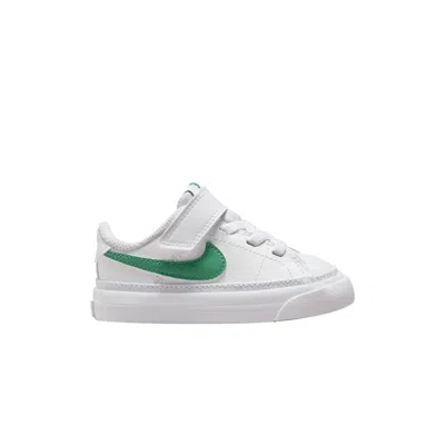 Pre-owned Nike Court Legacy Td 'stadium Green' | White | Infant Size 7
