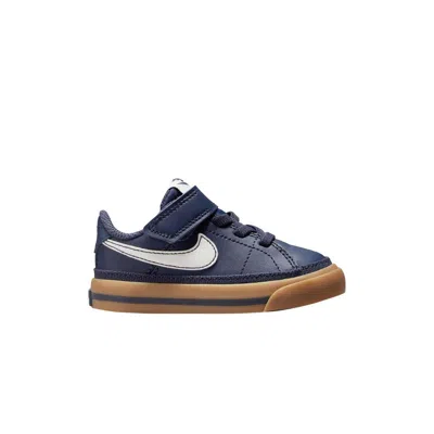 Pre-owned Nike Court Legacy Td 'thunder Blue Gum' | Infant Size 10