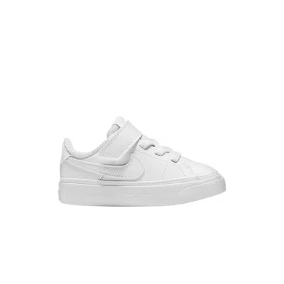 Pre-owned Nike Court Legacy Td 'triple White' | Infant Size 4