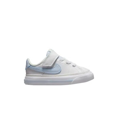 Pre-owned Nike Court Legacy Td 'white Blue Tint' | Infant Size 8
