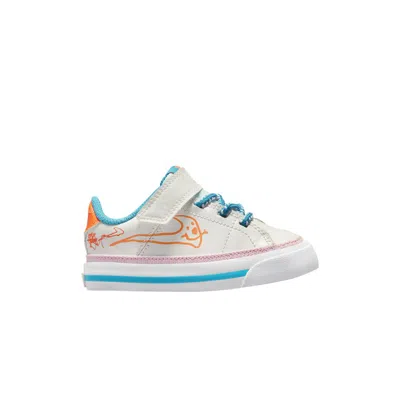 Pre-owned Nike Court Legacy Td 'wild And Free' | Cream | Infant Size 7 In White