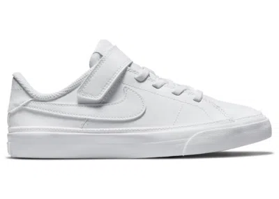 Pre-owned Nike Court Legacy Triple Sneakers In White
