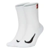 Nike Court Multiplier Cushioned Crew Sock In White