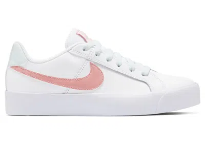 Pre-owned Nike Court Royale Ac (women's) Sneakers In White/bleached Coral