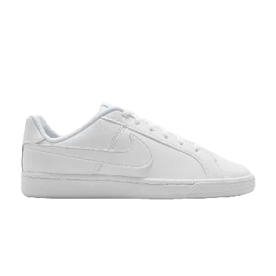 Pre-owned Nike Court Royale Gs 'triple White'