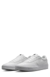 Nike Court Shot Low Top Sneaker In White/black/white
