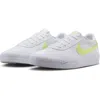 Nike Court Shot Low Top Sneaker In White/lemon Twist