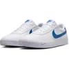Nike Court Shot Low Top Sneaker In White/star Blue