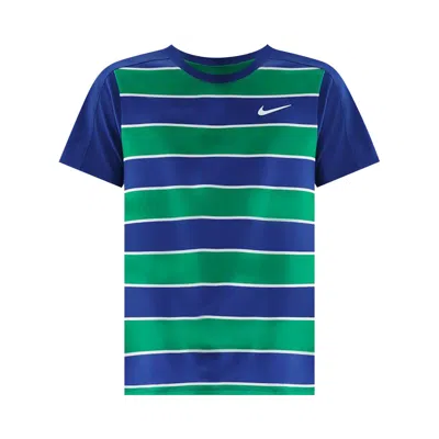 Pre-owned Nike Court Slam Dri-fit Adv Tennis Top 'deep Night/white' | Blue | Men's Size M