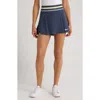 Nike Court Slam Dri-fit Tennis Skirt In Thunder Blue/ White