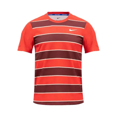 Pre-owned Nike Court Slam Dri-fit Adv Tennis Top 'light Crimson/white' | Red | Men's Size M