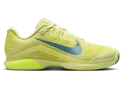 Pre-owned Nike Court Vapor 12 Hc Premium Mineral Teal (women's) Sneakers In Luminous Green/high Voltage/white