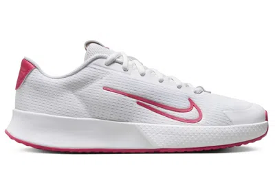 Pre-owned Nike Court Vapor Lite 2 Hc Aster Pink (women's) Sneakers In White/hot Punch/crimson Tint In Multi