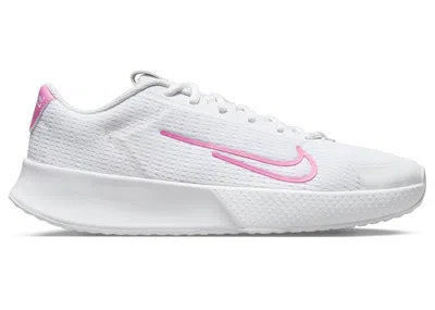 Pre-owned Nike Court Vapor Lite 2 Hc (women's) Sneakers In White/playful Pink In Multi