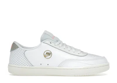 Pre-owned Nike Court Vintage Premium Atomic Pink (women's) Sneakers In White/sail/stone