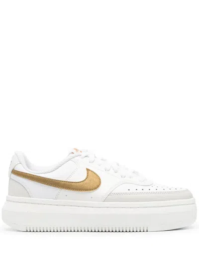 Nike Court Vision Alta Sneakers In White
