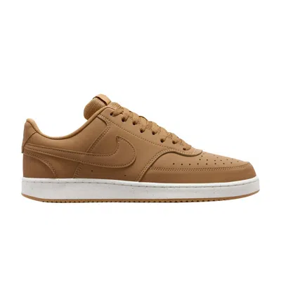 Pre-owned Nike Court Vision Low 'flax' | Tan | Men's Size 13