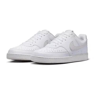 Nike Court Vision Low Mens Sneakers In White