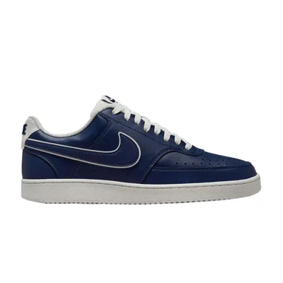 Pre-owned Nike Court Vision Low 'midnight Navy' In Blue