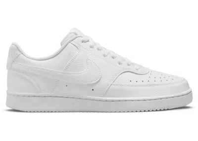 Pre-owned Nike Court Vision Low Next Nature Triple (women's) Sneakers In White