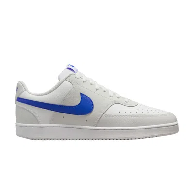 Pre-owned Nike Court Vision Low 'photon Dust Racer Blue' In Grey