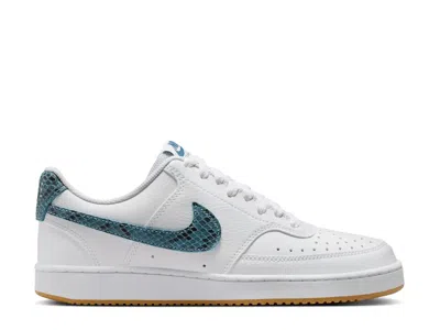 Nike Court Vision Low Premium Sneaker In Multi
