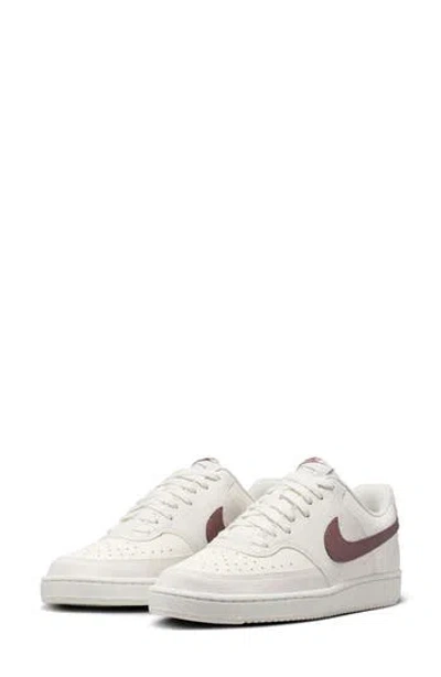Nike Court Vision Low Sneaker In White