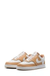 Nike Court Vision Low Sneaker In Hemp/white