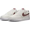 Nike Men's Court Vision Low Shoes In Sail/dark Pony