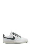 Nike Court Vision Low Sneaker In White/vintage Green