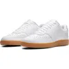 Nike Court Vision Low Sneaker In White/white