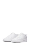 Nike Court Vision Low Sneaker In White/white/white