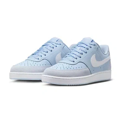 Nike Court Vision Low Suede Womens Sneakers In Multi