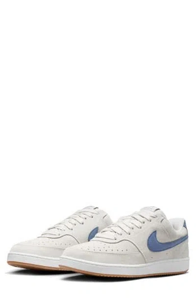 Nike Court Vision Low Top Sneaker In White