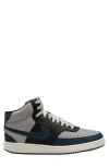 Nike Court Vision Mid Next Nature Mid Top Sneaker In Iron Ore/navy/phantom